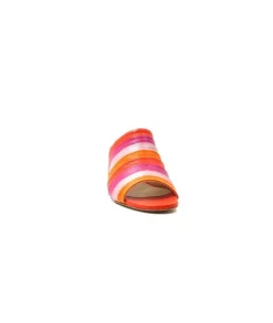 eliza Ivoire E9517 Cuir Orange Rose*Femme Sandales