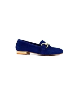 Ivoire0036a Ivoire Estar Daim Bleu Marine*Femme Mocassins
