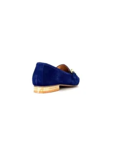 Ivoire0036a Ivoire Estar Daim Bleu Marine*Femme Mocassins