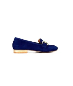 Ivoire0036a Ivoire Estar Daim Bleu Marine*Femme Mocassins