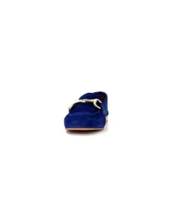 Ivoire0036a Ivoire Estar Daim Bleu Marine*Femme Mocassins