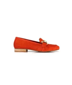 Ivoire0036a Ivoire Estar Daim Corail*Femme Mocassins