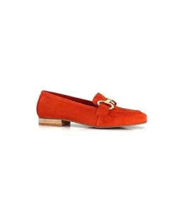 Ivoire0036a Ivoire Estar Daim Corail*Femme Mocassins
