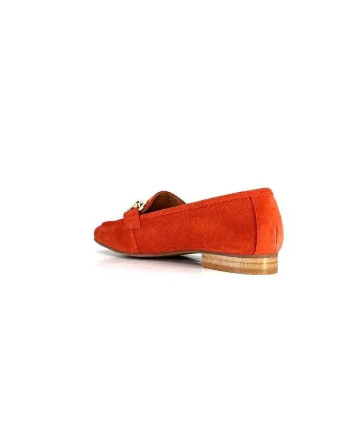 Ivoire0036a Ivoire Estar Daim Corail*Femme Mocassins
