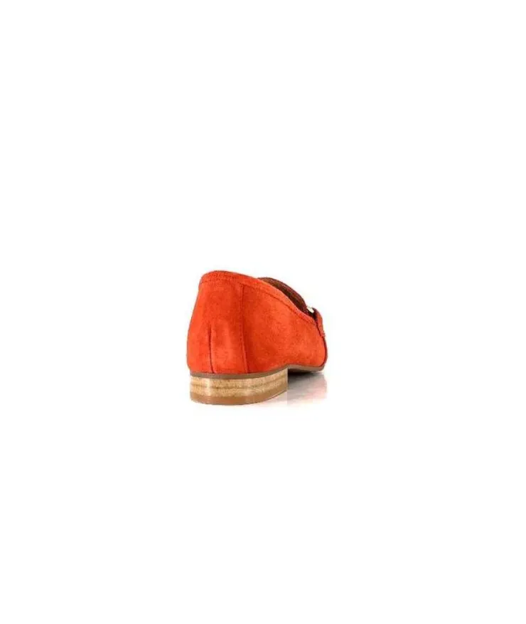 Ivoire0036a Ivoire Estar Daim Corail*Femme Mocassins