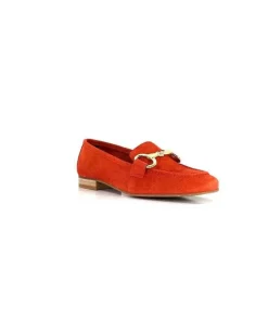 Ivoire0036a Ivoire Estar Daim Corail*Femme Mocassins