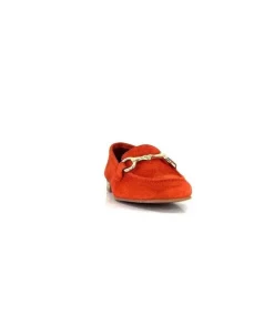 Ivoire0036a Ivoire Estar Daim Corail*Femme Mocassins
