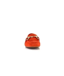 Ivoire0036a Ivoire Estar Daim Corail*Femme Mocassins