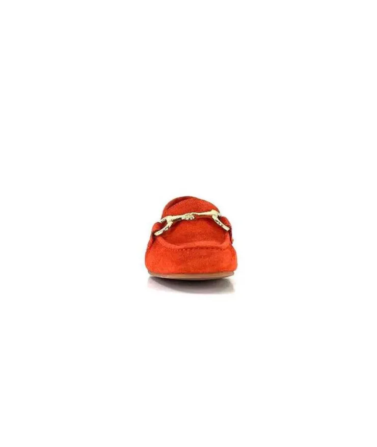 Ivoire0036a Ivoire Estar Daim Corail*Femme Mocassins