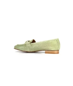 Ivoire0036a Ivoire Estar Daim Vert*Femme Mocassins