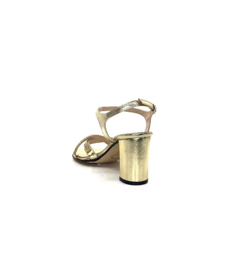 Ivoire0334 Ivoire F1607 Asia Cuir Gold*Femme Sandales