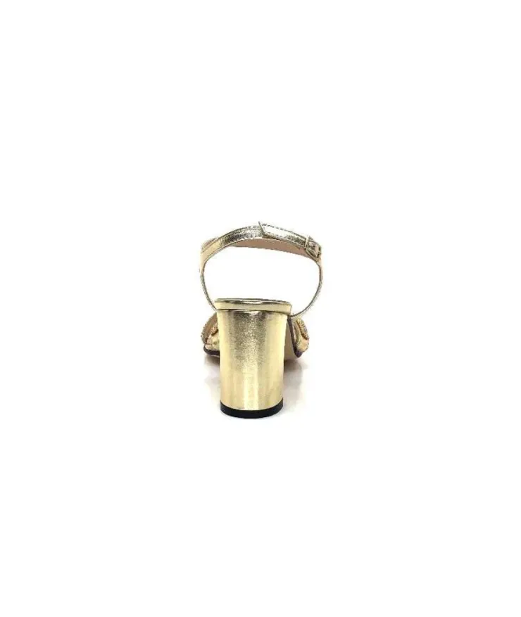 Ivoire0334 Ivoire F1607 Asia Cuir Gold*Femme Sandales
