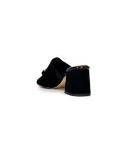 Ivoire0334 Ivoire F2298 Romagna Daim Noir*Femme Mules
