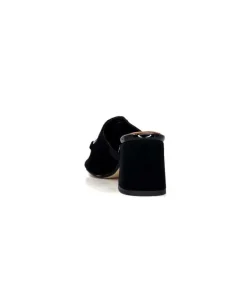 Ivoire0334 Ivoire F2298 Romagna Daim Noir*Femme Mules
