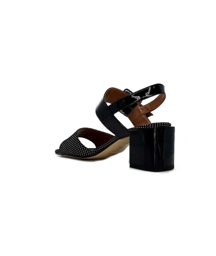 Ivoire0334 Ivoire F2191 Sardegna Daim Noir Poid Blanc*Femme Sandales