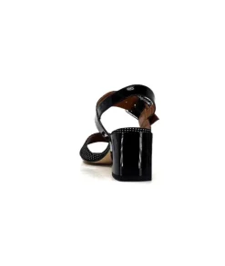 Ivoire0334 Ivoire F2191 Sardegna Daim Noir Poid Blanc*Femme Sandales