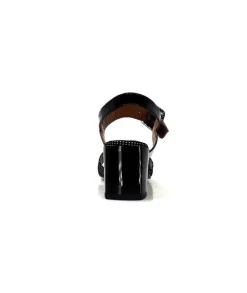 Ivoire0334 Ivoire F2191 Sardegna Daim Noir Poid Blanc*Femme Sandales