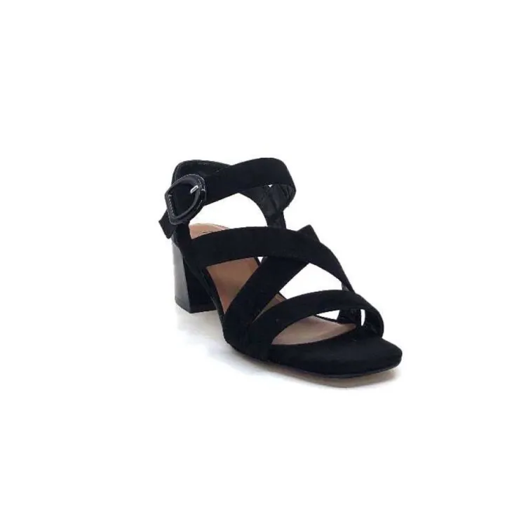 Ivoire0334 Ivoire F2063 Sardegna Daim Noir*Femme Sandales