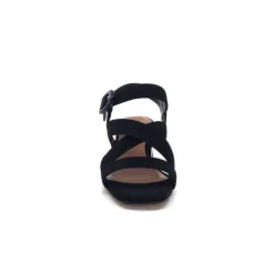 Ivoire0334 Ivoire F2063 Sardegna Daim Noir*Femme Sandales