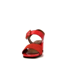 Ivoire0334 Ivoire F2191 Sardegna Daim Rouge Poid Blanc*Femme Sandales