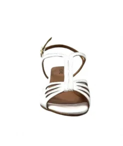 Ivoire0334 Ivoire F2295 Venezia Cuir Vernis Blanc*Femme Sandales