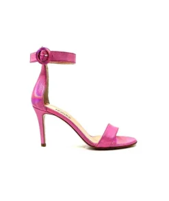 eclair paris Ivoire Gian V2 Cuir Metal Rose*Femme Sandales