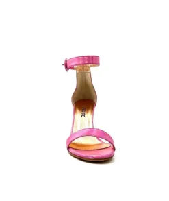 eclair paris Ivoire Gian V2 Cuir Metal Rose*Femme Sandales