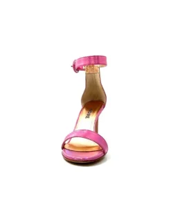 eclair paris Ivoire Gian V2 Cuir Metal Rose*Femme Sandales