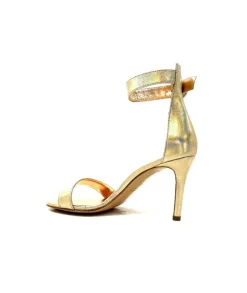eclair paris Ivoire Gian V2 Cuir Metal Or*Femme Sandales