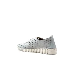 erdo Ivoire Hy 2023.1 Cuir Bleu Ciel*Femme Baskets