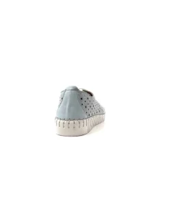 erdo Ivoire Hy 2023.1 Cuir Bleu Ciel*Femme Baskets