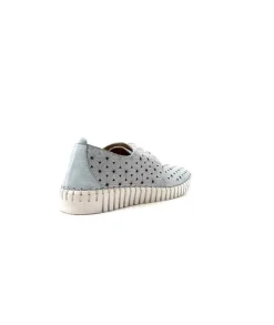erdo Ivoire Hy 2023.1 Cuir Bleu Ciel*Femme Baskets