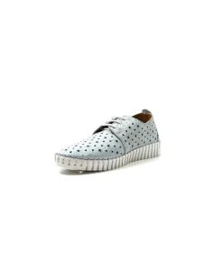 erdo Ivoire Hy 2023.1 Cuir Bleu Ciel*Femme Baskets