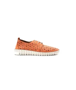 erdo Ivoire Hy 2023.1 Cuir Corail*Femme Baskets