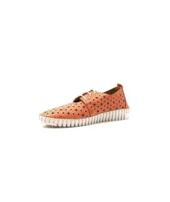 erdo Ivoire Hy 2023.1 Cuir Corail*Femme Baskets