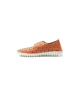 erdo Ivoire Hy 2023.1 Cuir Corail*Femme Baskets