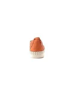 erdo Ivoire Hy 2023.1 Cuir Corail*Femme Baskets