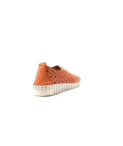 erdo Ivoire Hy 2023.1 Cuir Corail*Femme Baskets