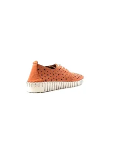 erdo Ivoire Hy 2023.1 Cuir Corail*Femme Baskets