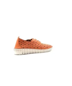 erdo Ivoire Hy 2023.1 Cuir Corail*Femme Baskets