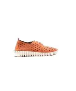 erdo Ivoire Hy 2023.1 Cuir Corail*Femme Baskets