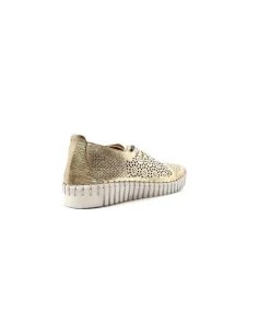 erdo Ivoire Hy 2020 Cuir Or*Femme Baskets