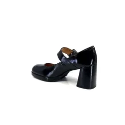 Ivoire0532 Ivoire K2002 M Cuir Vernis Noir*Femme Escarpins