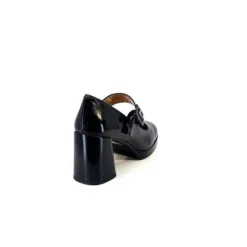Ivoire0532 Ivoire K2002 M Cuir Vernis Noir*Femme Escarpins