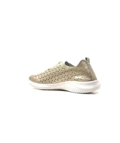 Ivoire0036a Ivoire Liberte Cuir Or*Femme Baskets