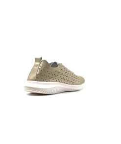 Ivoire0036a Ivoire Liberte Cuir Or*Femme Baskets