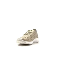 Ivoire0036a Ivoire Liberte Cuir Or*Femme Baskets