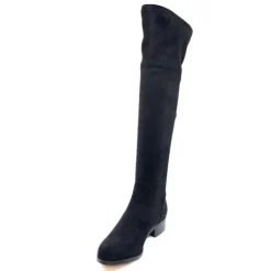 Ivoire0494a Ivoire L547Jb3781 Suede Noir*Femme Bottes