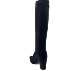 Ivoire0494a Ivoire L567Jz Microfibre Velours Noir*Femme Bottes