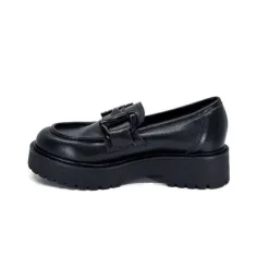 Ivoire0130a Ivoire 1M4995 Cuir Noir*Femme Mocassins
